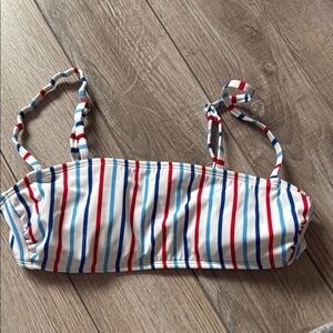 Striped Bikini Top